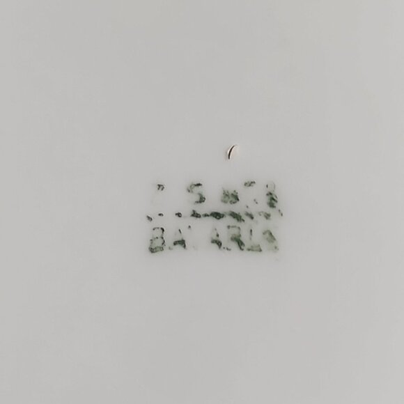 Z S & Co Bavaria Porcelain Sugar Bowl & Creamer Set Signed - Picture 12 of 14